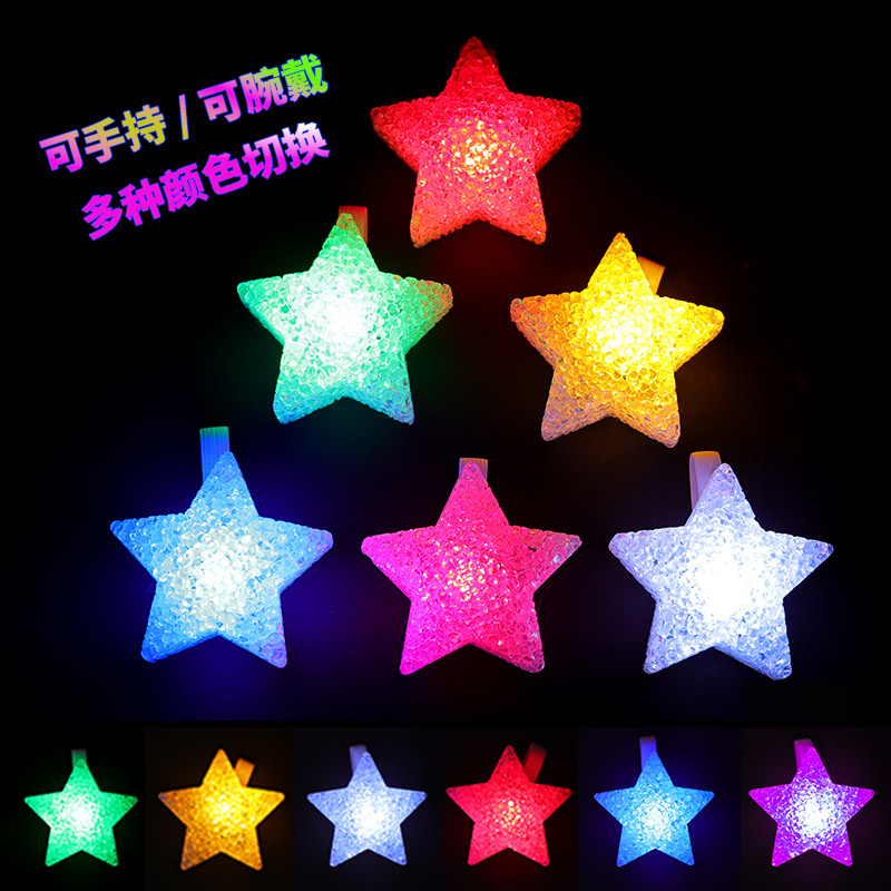 Luminous Wrist Star Light Dance Performance Props Chorus Stage Cheer Props
