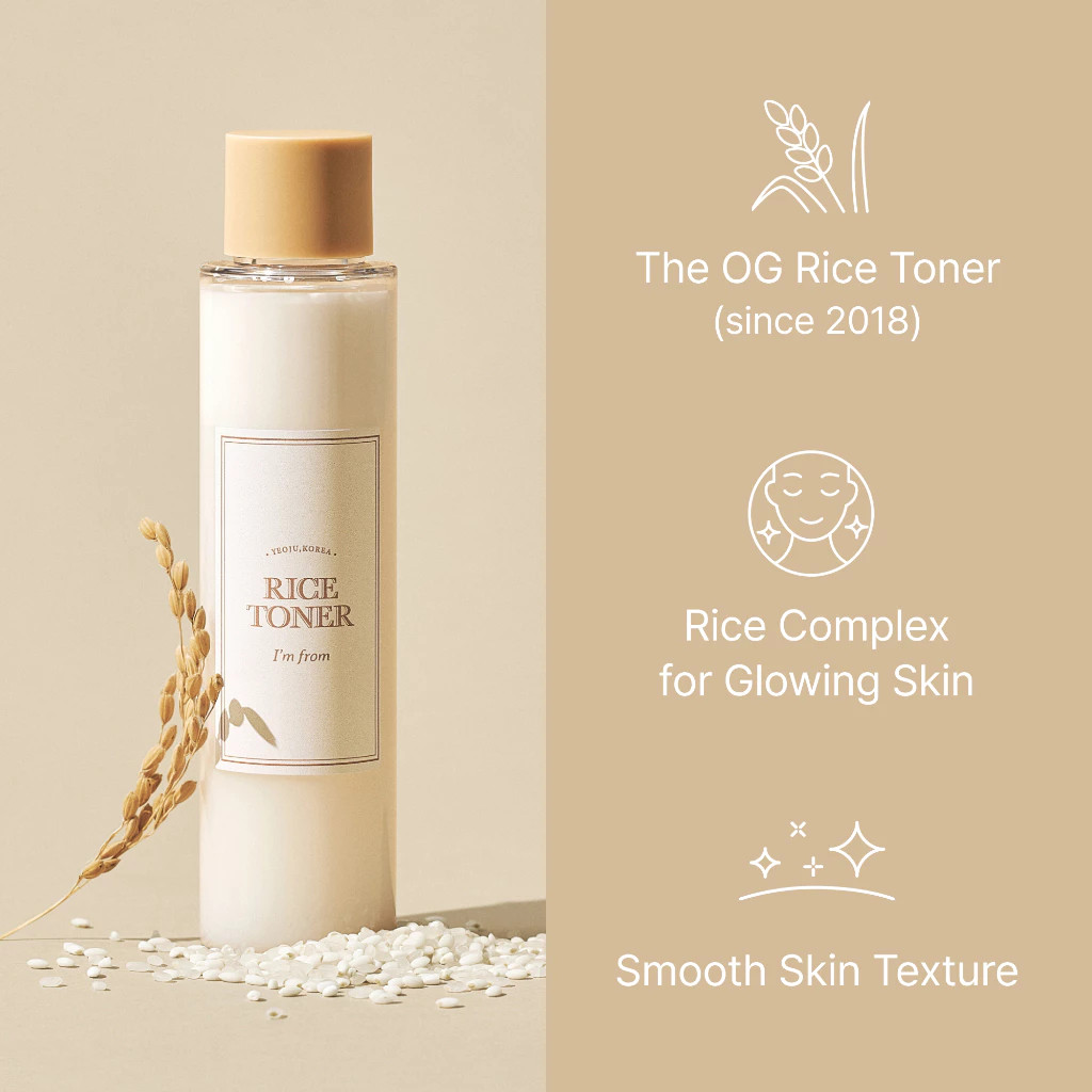 I'm from Rice Toner Hydration Boost For Dull Skin (150ml)