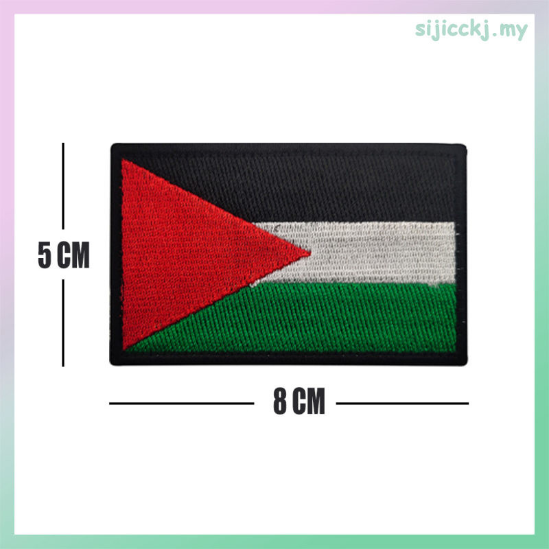 Badge Accessories Palestinian Flag Armband Palestine Patches Applique Polyester sijicckj