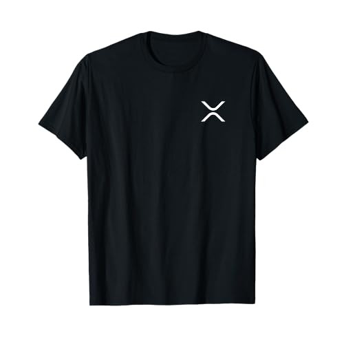 Men's cotton T-shirt XRP Logo Merch Cryptocurrency Crypto Currency Merchandise T-Shirt Fast Shipping 4XL , 5XL , 6XL