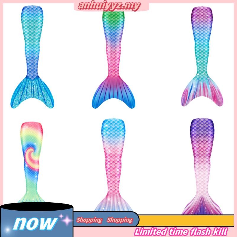 Parent-Child Mermaid Tail Kids and Adult Swimwear Girls Mermaid Costume