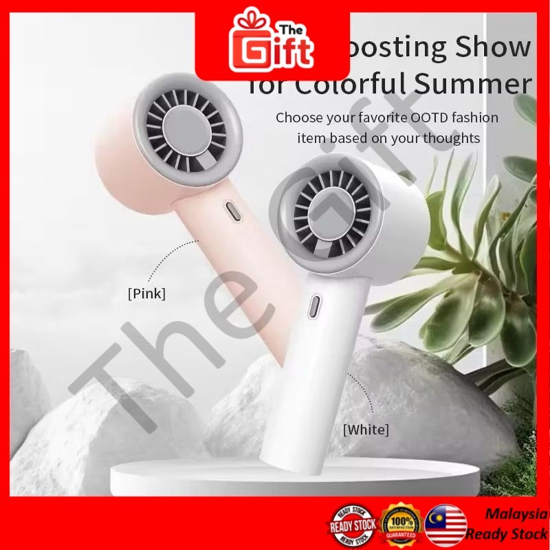 The Gift USB Rechargeable Mini Handheld Fan Easy To Carry Kipas Tangan Mini Boleh Charge Dengan USB Mudah Dibawa