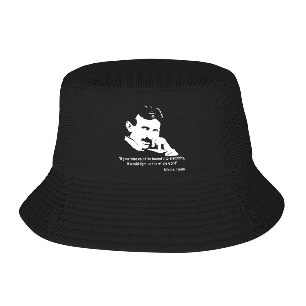 Tesla Nikola Tesla Genius Inventor Science Adult Fisherman's Hat