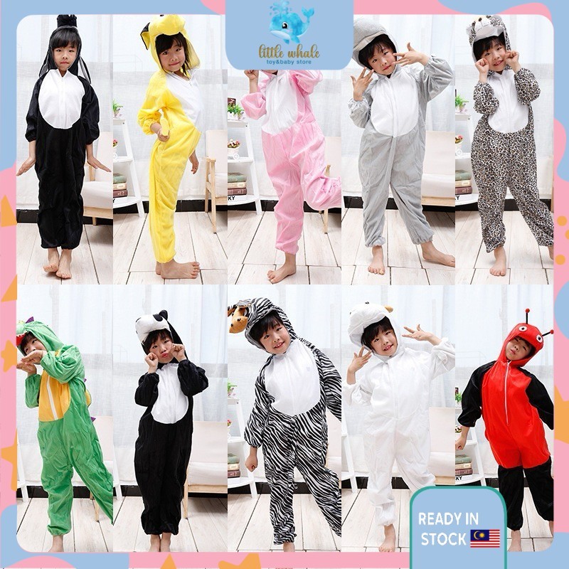 Costume Animals Kids Tiger Lion Rabbit Dragon Elephant Cow Panda Zebra Fox