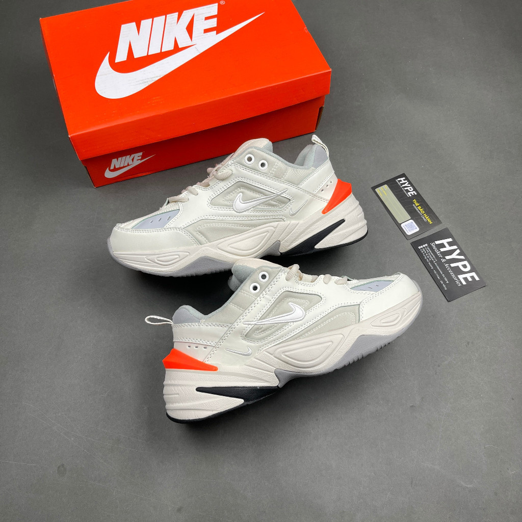 [Original] M2K glowing no orange white chunky sneakers-| premium sport shoes IHLM