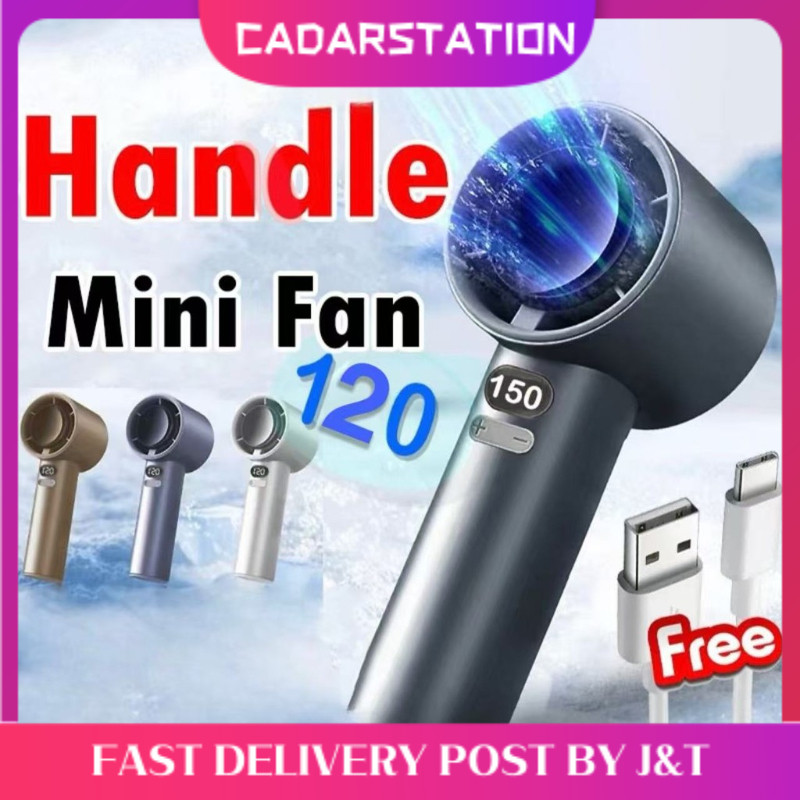 CS_ 120 Speed Portable USB Mini Fan kipas mini kipas tangan Mini Fan Rechargeable Handheld Fan with Led Display M11