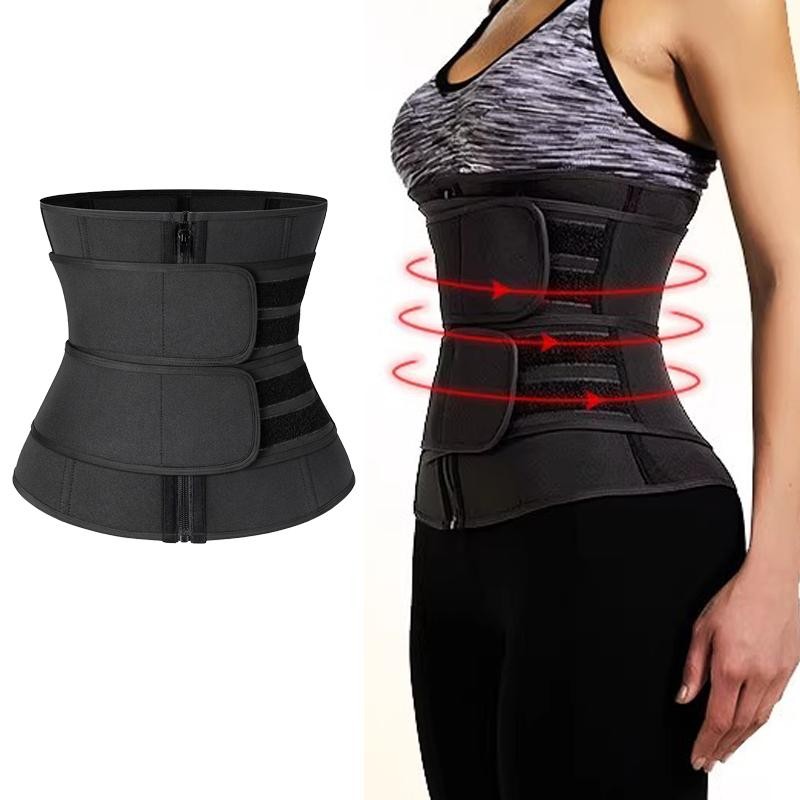 Bengkung Double Layer 2 Lapik Unisex Waist Trainer Sesuai Gym Fitness