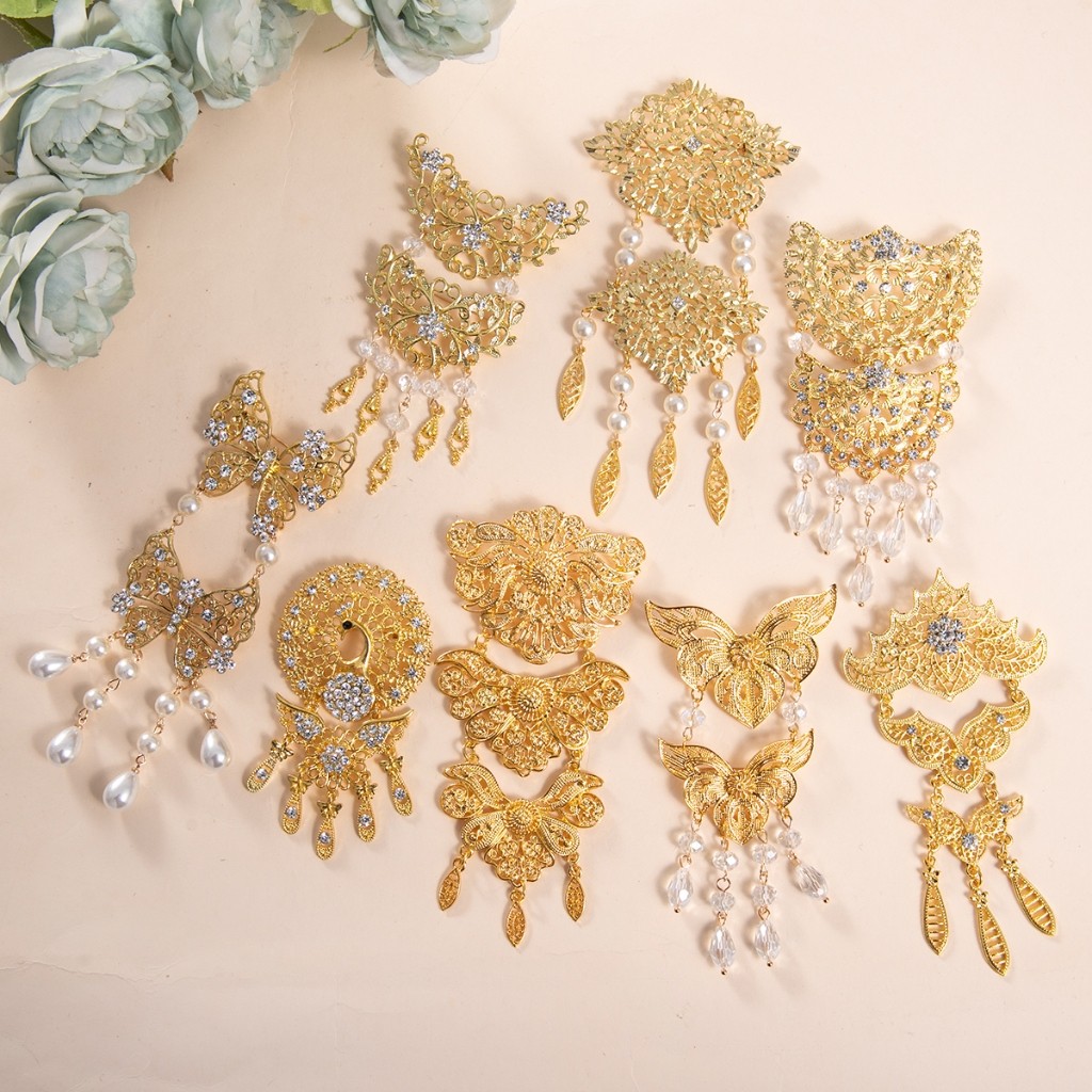 Durable Reliable Brooch Dokoh Kebaya Berantai Dewasa Traditional Dual purpose model can be used as or necklace Essential - Image 5