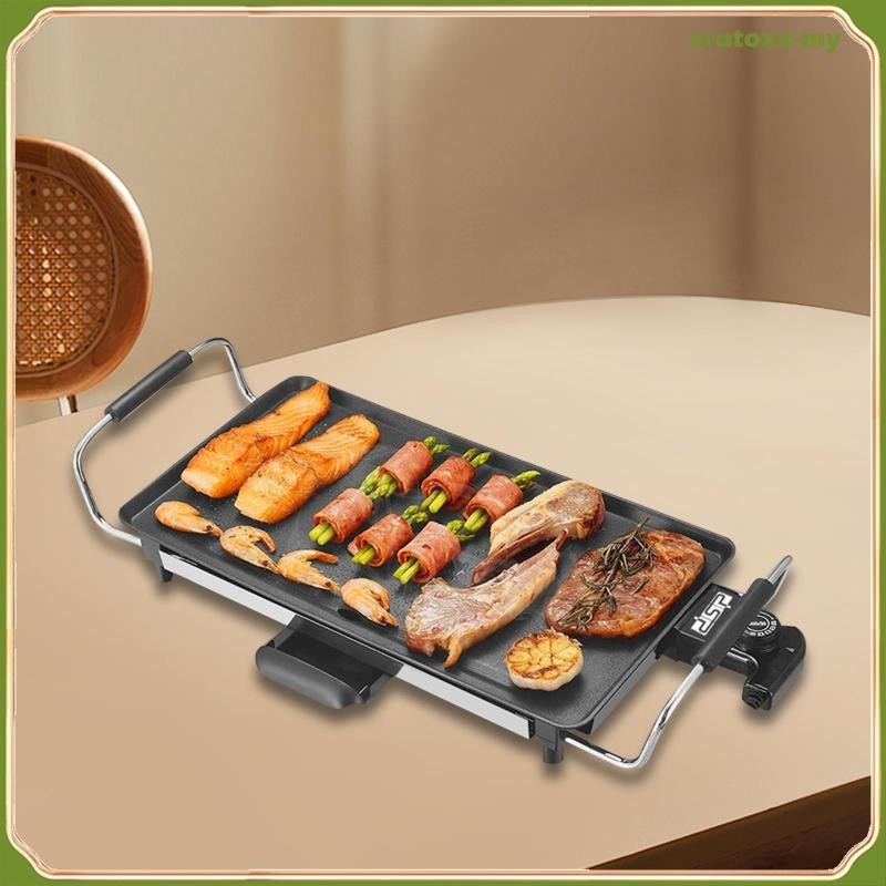 [ArutoxaMY] Electric Grill Barbecue Party Frying Electric Baking Tray Pancake Griddle