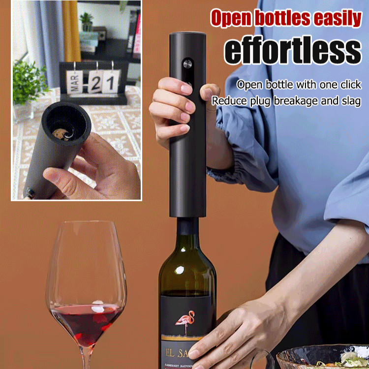 Electric wine bottle opener set,Cordless Electric Wine Bottle Opener