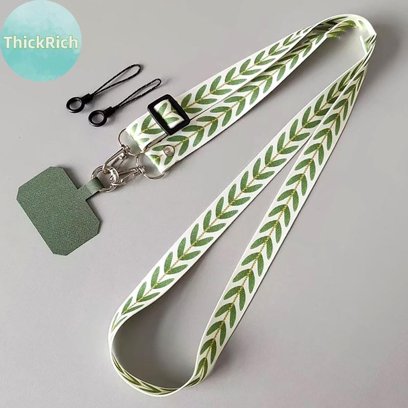 ThickRich Adjustable Mobile Phone Lanyard Long Crossbody Neck Strap Phone Strap Anti-lost Hanging Rope Universal Gasket For All Phone Case MY
