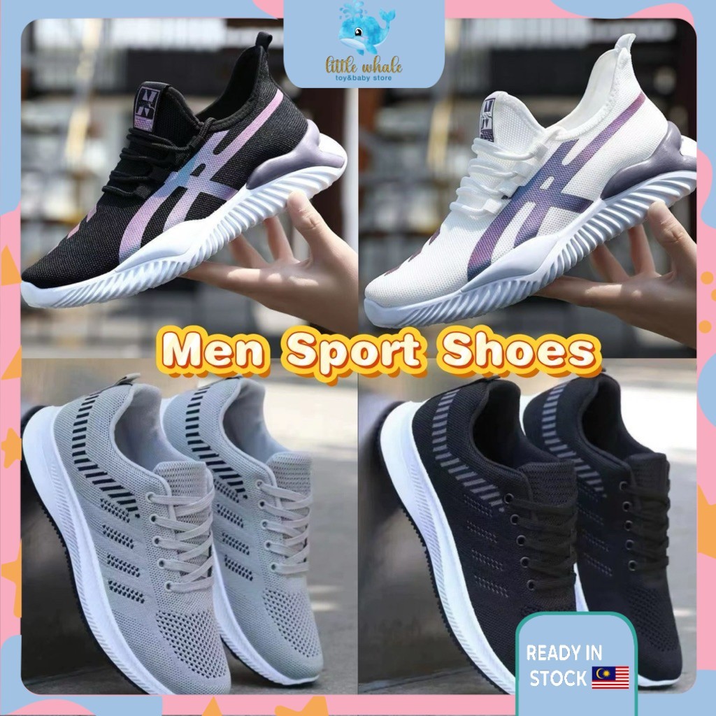 ?Mesh Surface Sneaker Men Sport Shoes Kasut Outdoor Shoe Lelaki Wanita Sukan Women's Sneakers Travel
