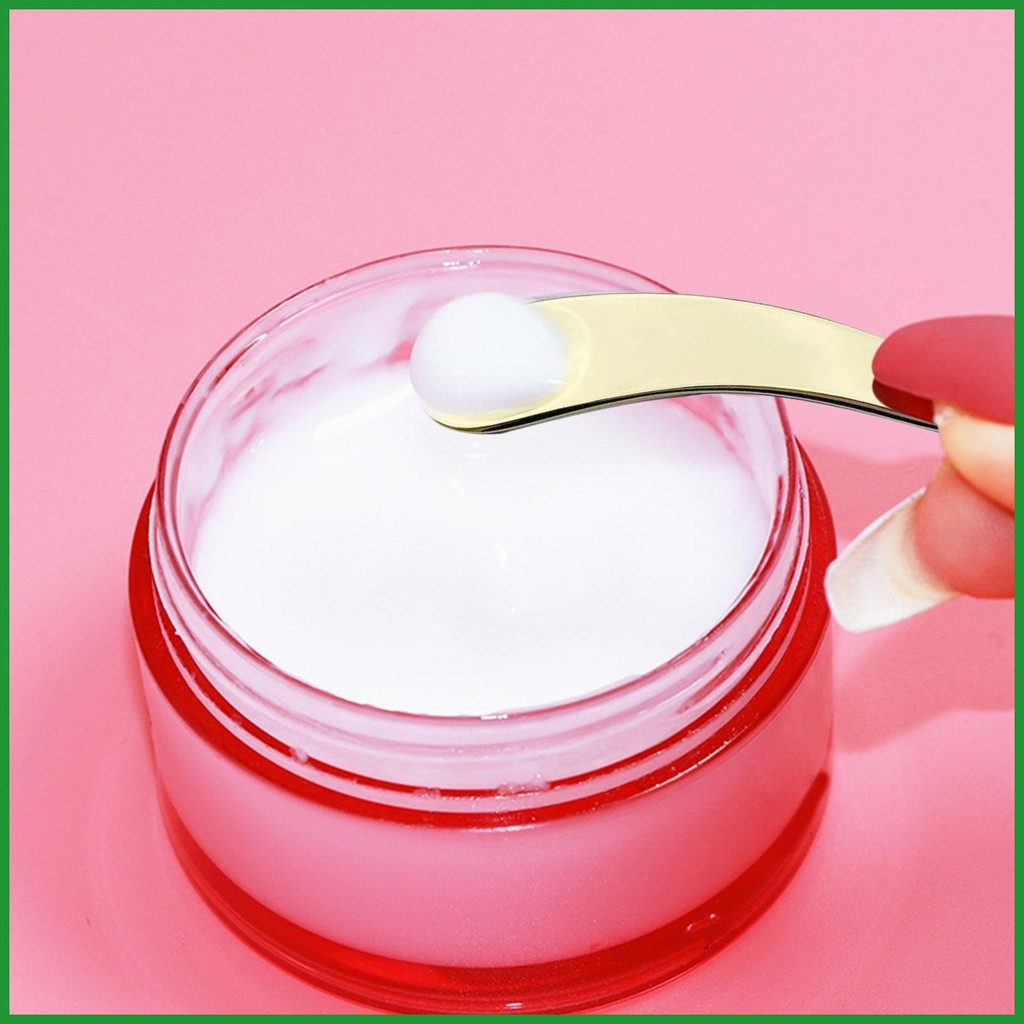 Eye Cream Spoon Tooth Spoon Shaped Reusable Skincare Spatula Eco-Friendly Cream Spoon Makeup Spatula Small For fuzmy