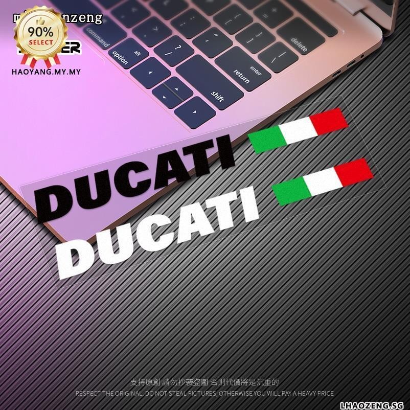 New Product MTS1200 Italian Flag Car Sticker DUCATI Fuel Tank Body Decoration Sticker Reflective Scratch Waterproof Decal