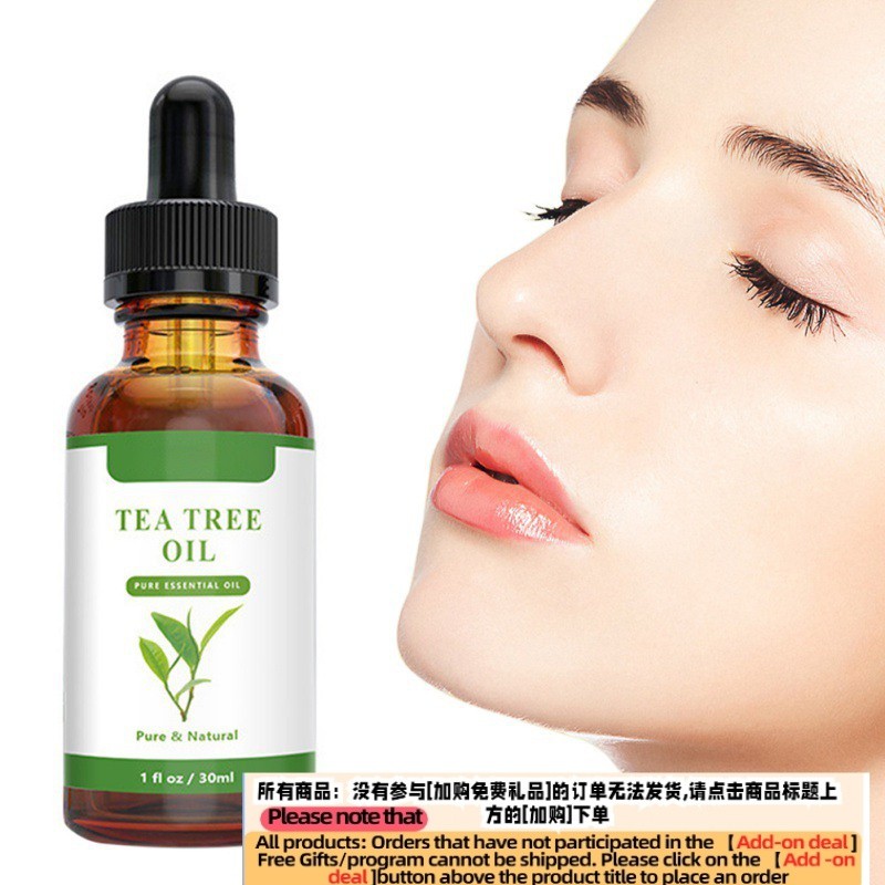 Get gifts/SMT30ml Tea Tree Essential Oil Organic Therapeutic Grade Improve Brighten Skin Tone Hair Nail Nourish Candle M