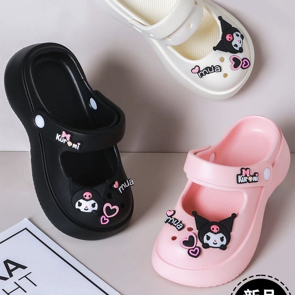 Alakad 18-35 Baby and Kid Girl Cute Casual Clog shoe Fashion Sandal Slipper Kasut Selipar Budak Perempuan Bayi