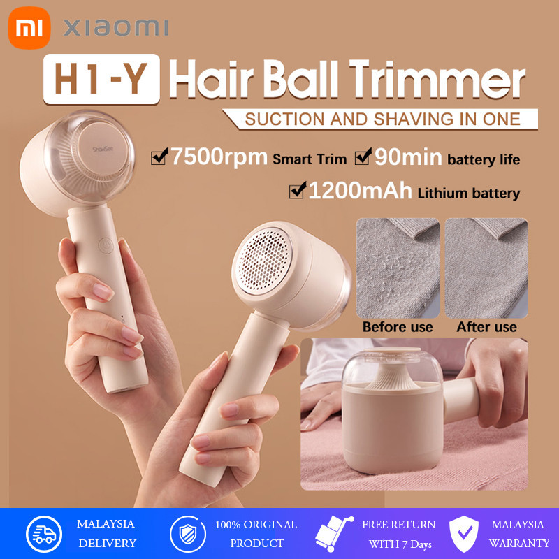 Xiaomi ShowSee Portable Electric Lint Remover (Pembersih Bulu & Benang Baju)
