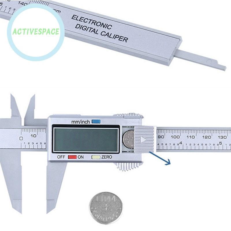 Multi Premium 150mm/6inch LCD Digital Electronic Carbon Fiber Vernier Caliper Gauge Micrometer - Image 4