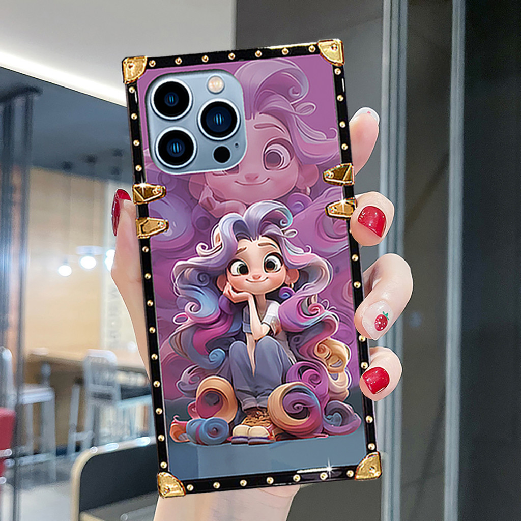 Princess on the Run，Suitable for Apple11 12 13 14promaxPhone case，6/7/8PLUS XS/XR/SE XS MAXTrendy All-Inclusive Drop-Resistant Protective Cover