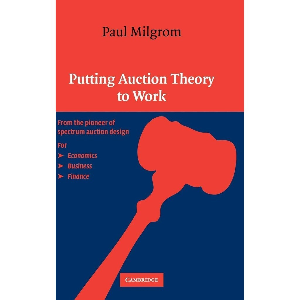 Putting Auction Theory to Work/Paul Milgrom Churchill Lectures in Economics [Sanmin Online Bookstore]