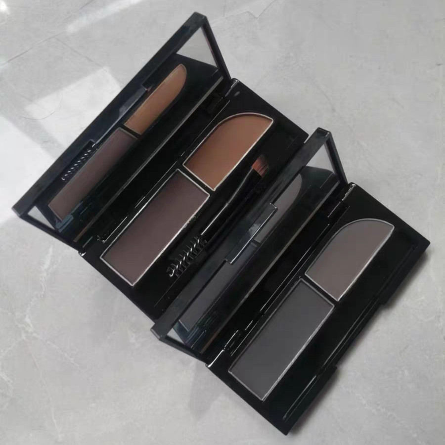 MA Two-tone Powder Eyebrow Pencil Natural Sweatproof Long-Lasting