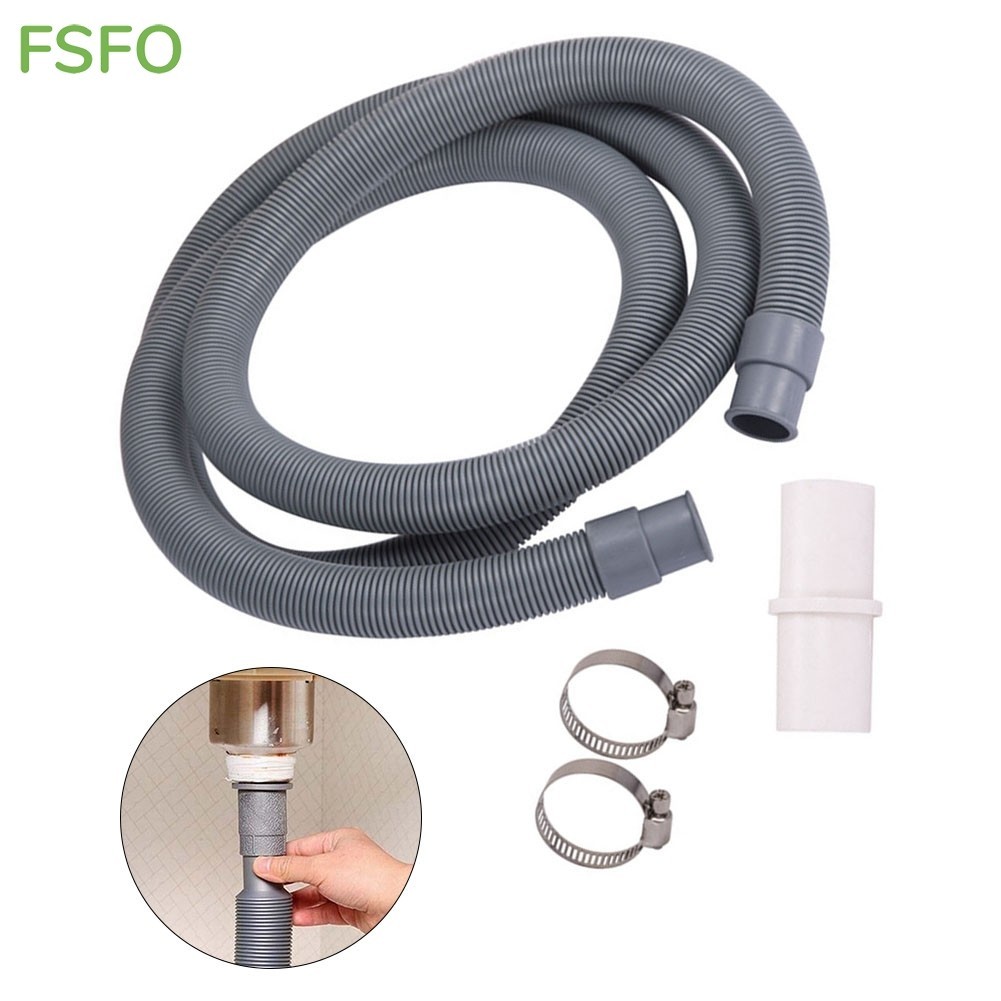 [FSFO]  Washing Machine Dishwasher Drain Waste Hose Extension Pipe Kit