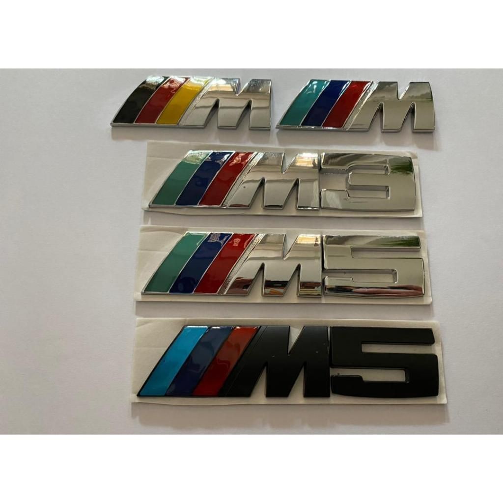 [READY STOCK] BMW M LOGO E90 / M3 / M5 / M7 ORIGINAL 3D CAR STICKER EMBLEM