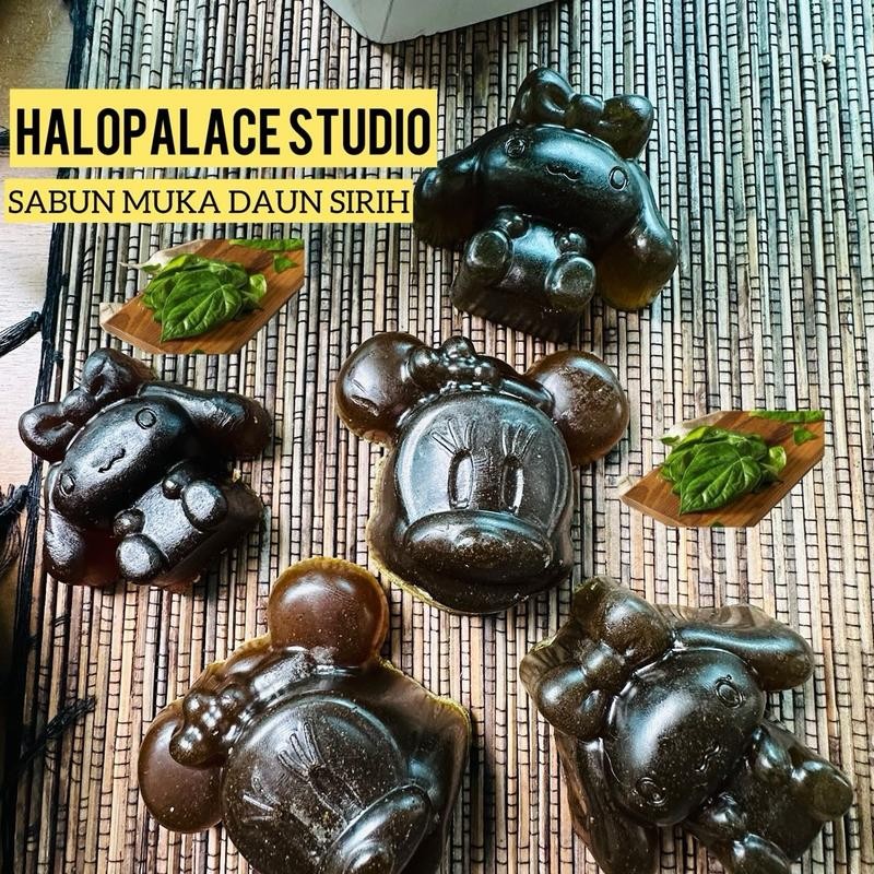 HALOPALACE PURNA FACE SOAP DAUN SIRIH SEMULAJADI |KKM CERTIFIED& APPROVED|100% HOMEMADE| Facial Glow Clear