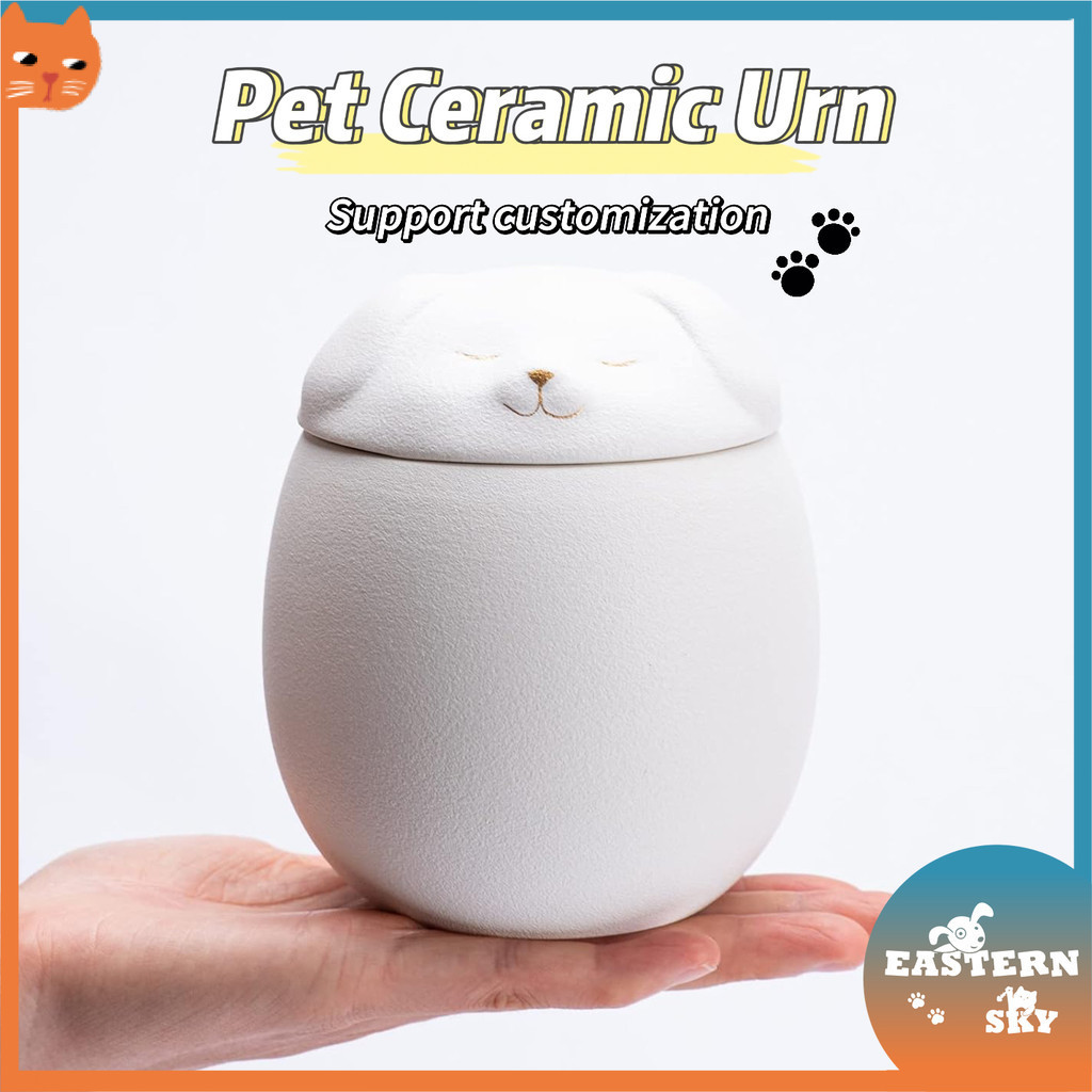 Dog-Shaped Pet Urns for Dogs Ashes Keepsake Memorial Cremation Small Cat Dog Gifts Box Funeral Urn Personalized