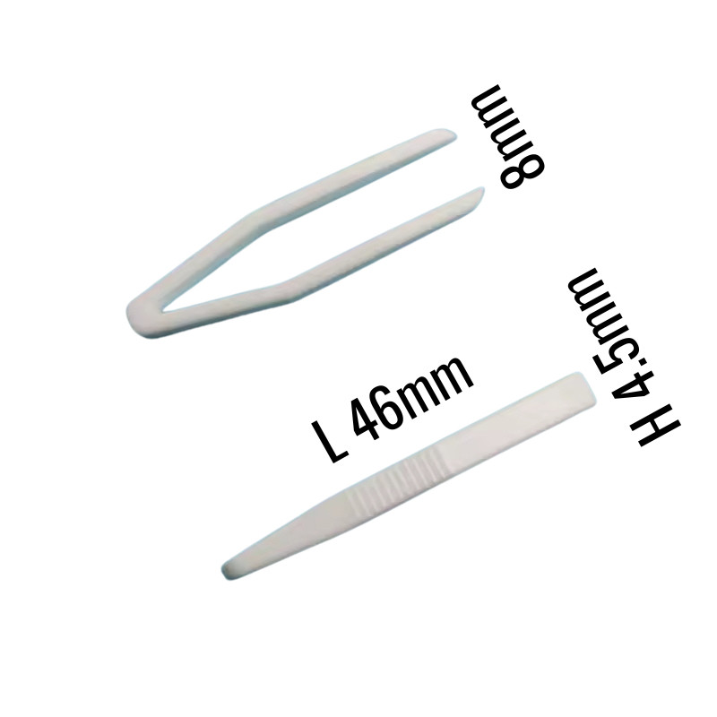 Tweezers plastic small clip 46mm, Saffron herbal Tweezer