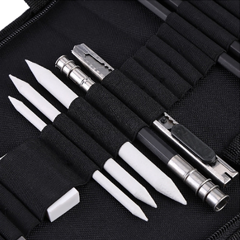 Essential Have 32pcs H&B Sketching Pencils Drawing Sketch Kit Set Charcoal Pencil Art Painting Artists Multi Must - Image 3