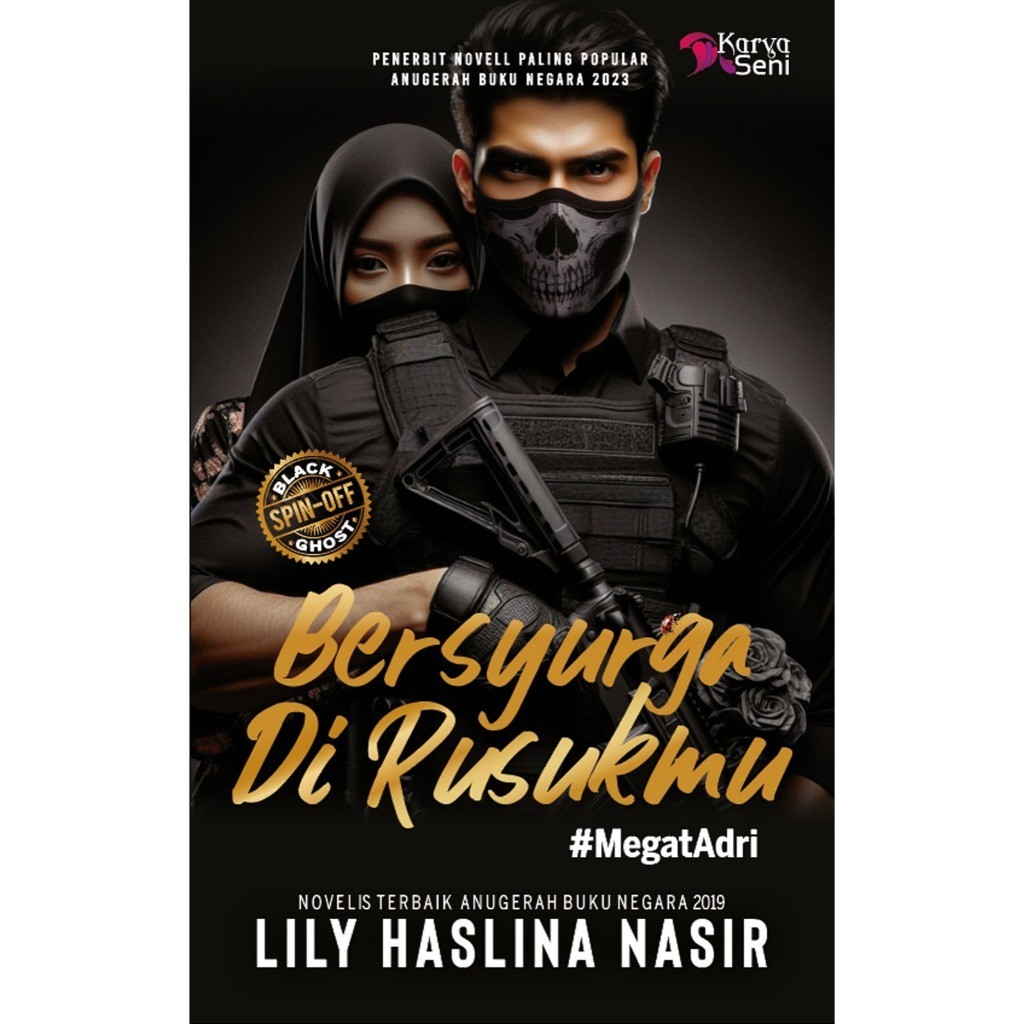 |BBO| Novel Melayu Karyaseni  Bersyurga Di Rusukmu #MegatAdri Lily Haslina Nasir Terbitan Mac 2024