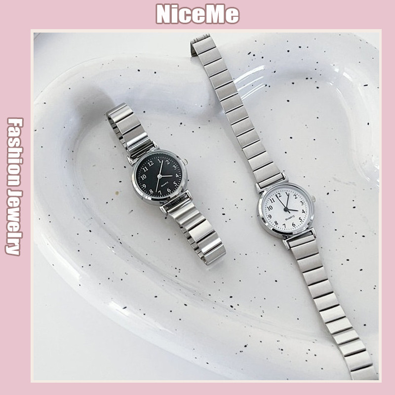 2024 New Fashion Watch Women's Casual Quartz Watches Retro Metal Strap Watch Jam Tangan Perempuan