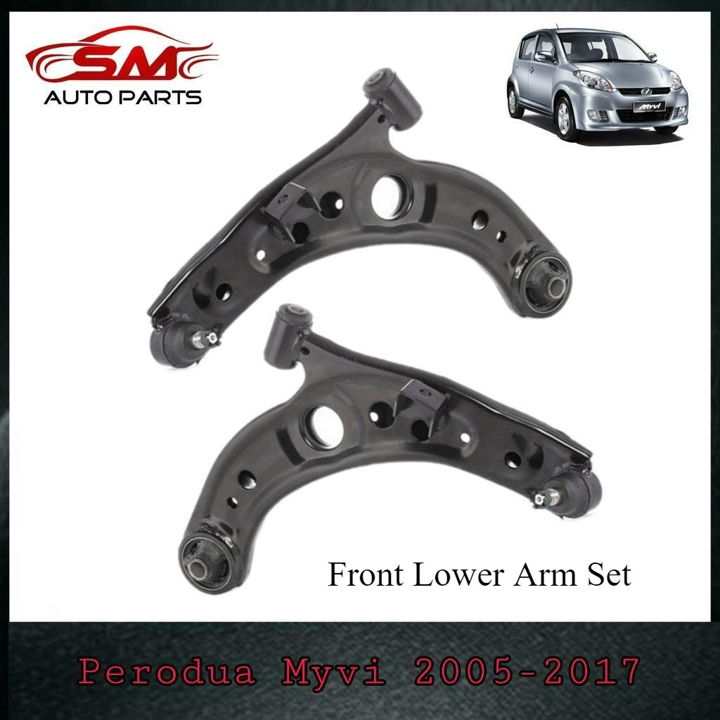 SM Front Lower Arm Set - Perodua Myvi / Myvi Lagi Best 2005-2017 ( 1+1Year Warranty )