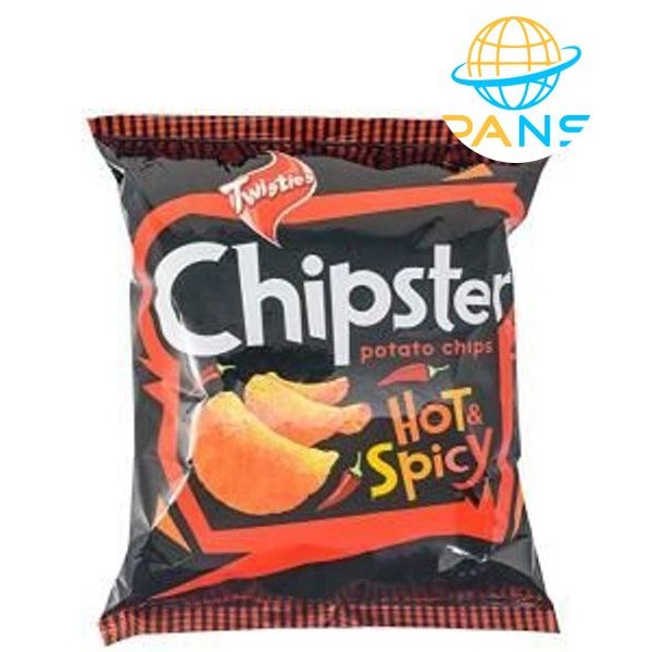 Twisties Chipster Potato Chips Hot Spicy 60g
