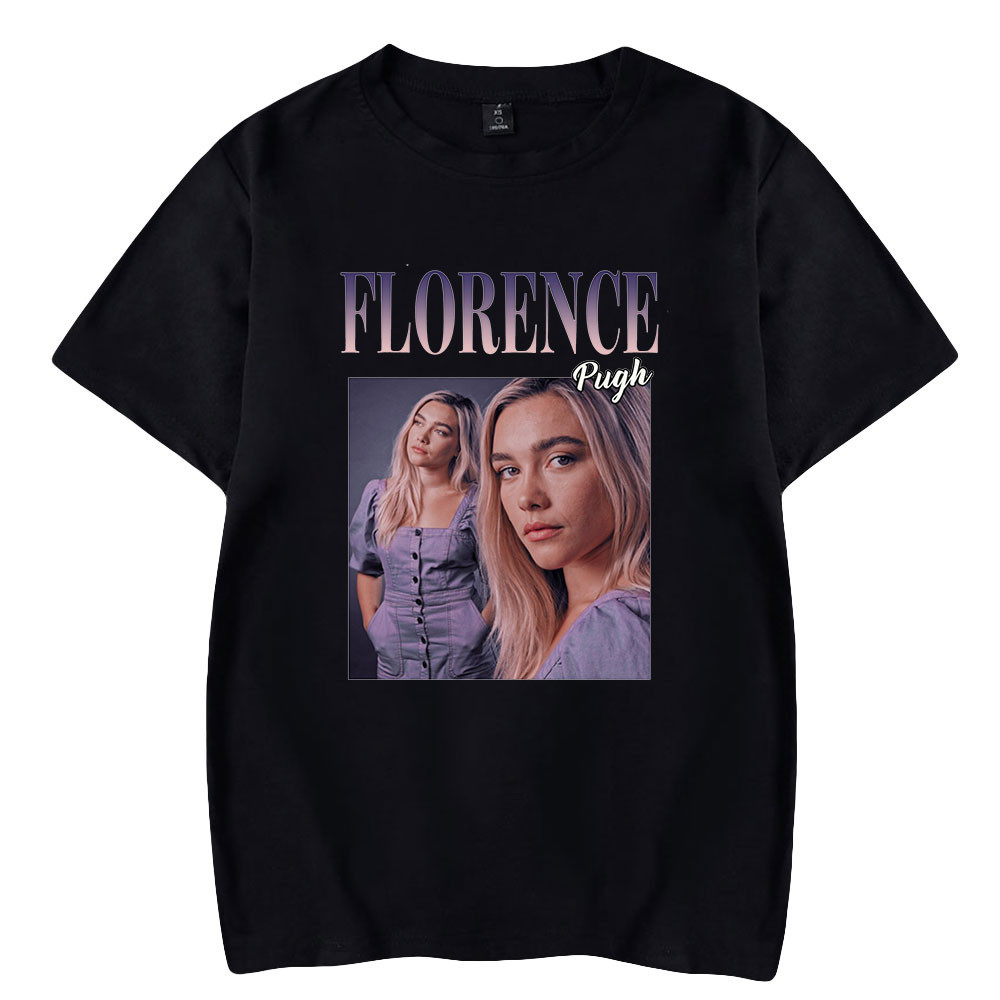 Florence Pugh Tshirt Cooking With Flo Merch Tee Men Tshirt 2023 Clothes