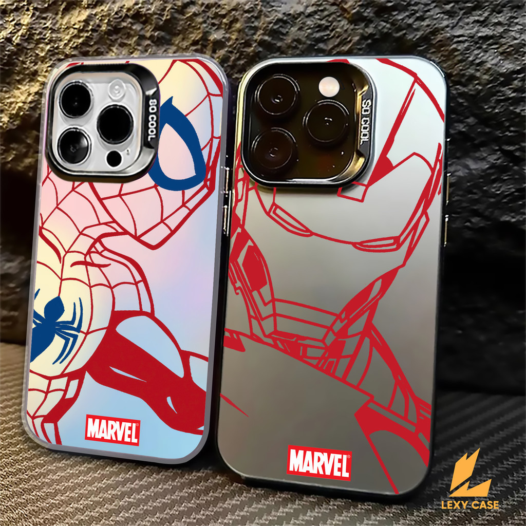 Case Super Hero SM063 IMD Iphone 11 12 13 14 15 11PRO 13PRO X XR XS 14PRO Premium Matte Hard Casing