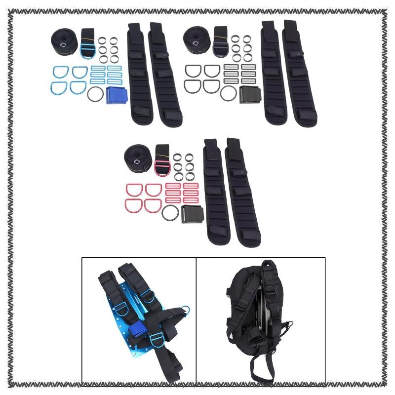 [MCA] Advanced Scuba Diving Backplate And Harness System with Customizable Weight Distribution