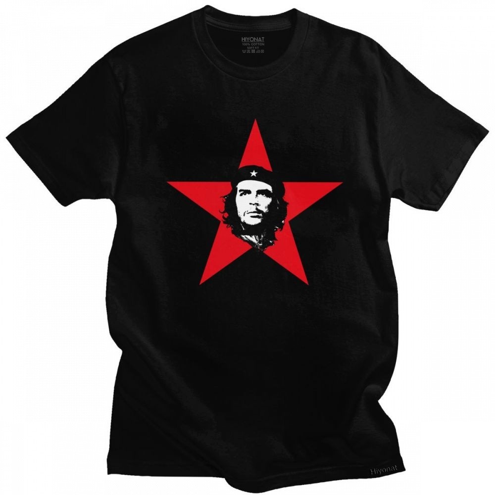 Che Guevara Cuba Cuban Revolution T Shirt Men 100% Cotton Urban T-shirt Streetwear Tshirt Short Sleeve Freedom Tee Tops Apparel