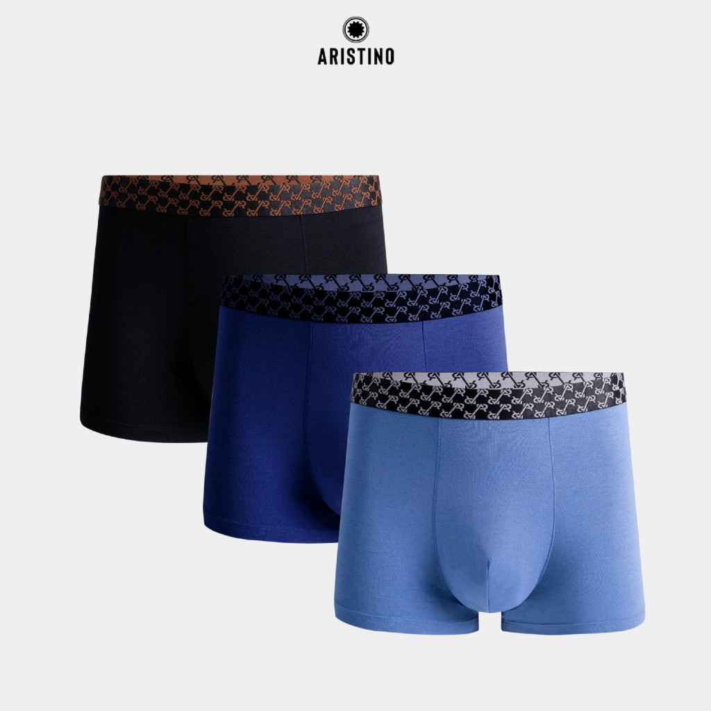 ARISTINO Men's Boxer Underwear Supportive Fit (2 Pcs) ABX090