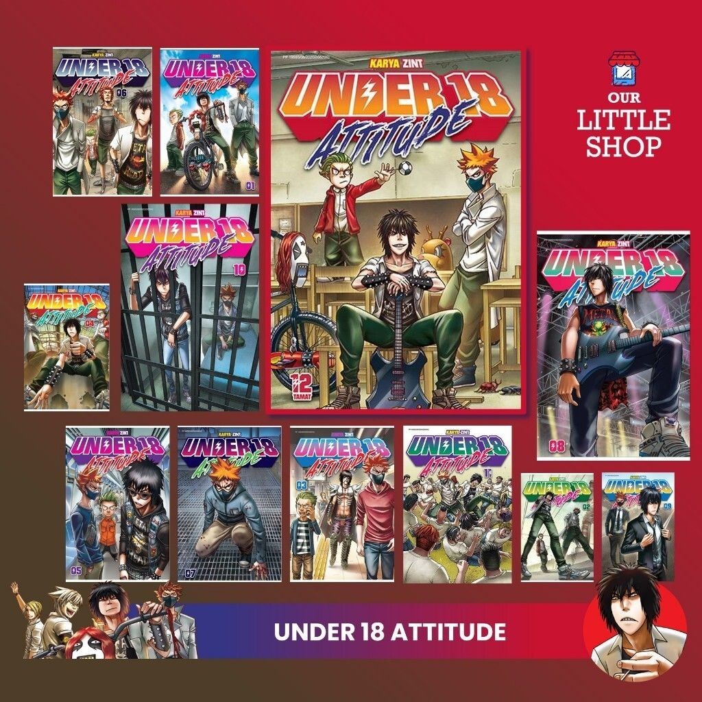 UNDER 18 ATTITUDE 01 - 12 TAMAT [GEMPAK STARZ SIRI AKSI]
