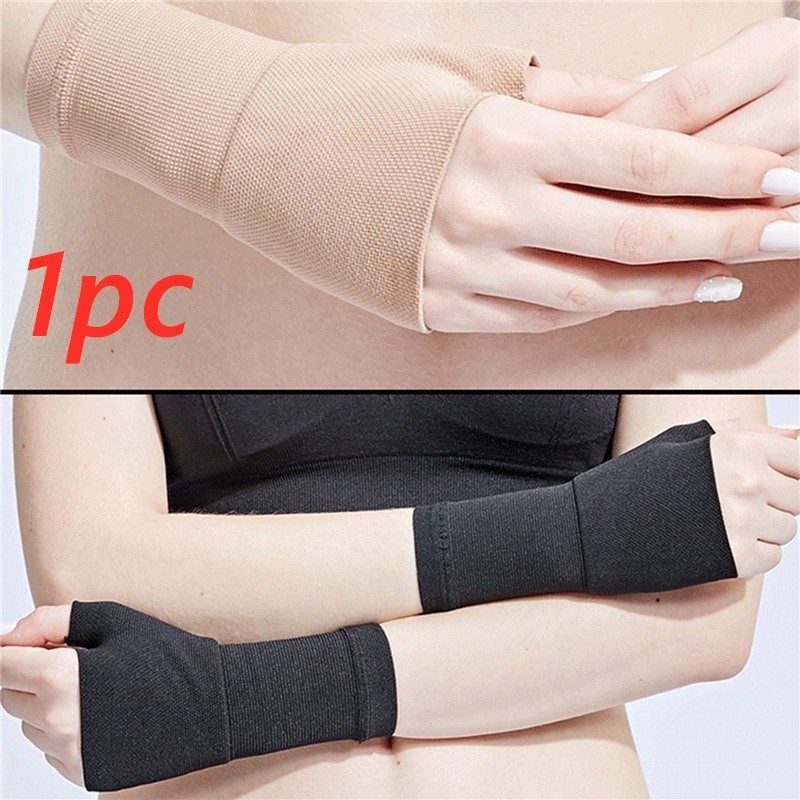 Chronograph Sport Wrist Band Guard Support Compression Arthritis Gloves Brace Thumb Pain Relief Analog Luxury