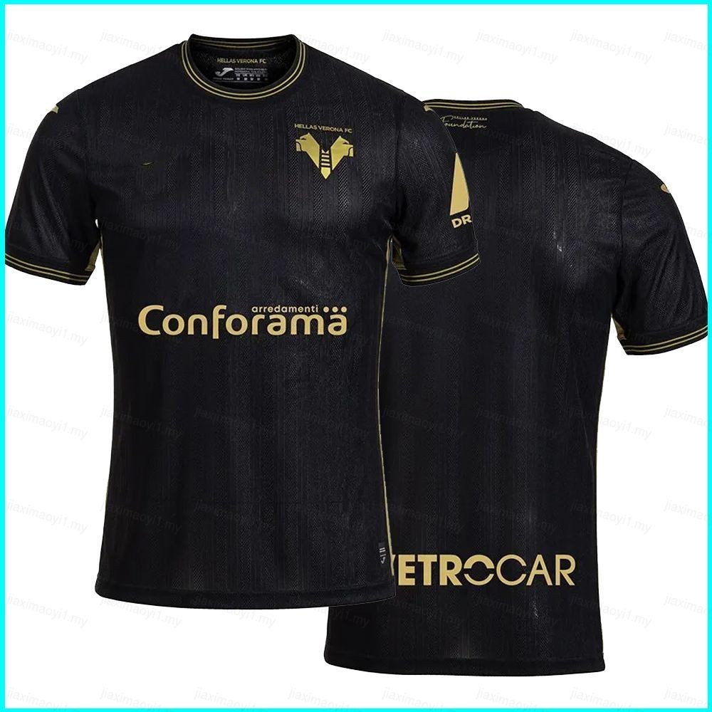 my 2024-2025 Serie A Hellas Verona Football Club Third Jersey no number Football Tshirt Plus Size