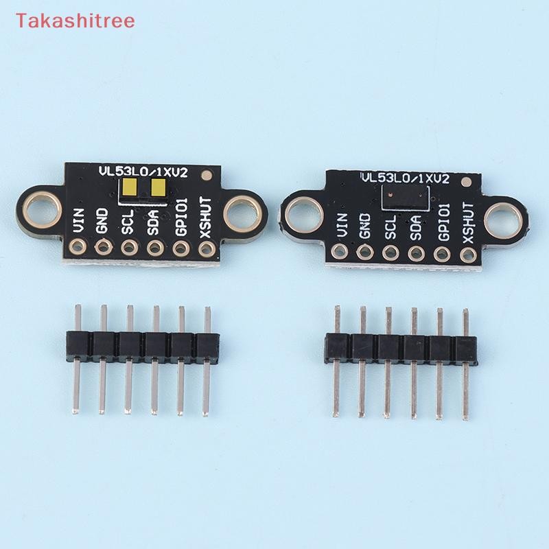 (Takashitree) VL53L0X Time-of-Flight Flight Distance Measurement Sensor Breakout VL53L0X ToF Laser Range Finder For Arduino