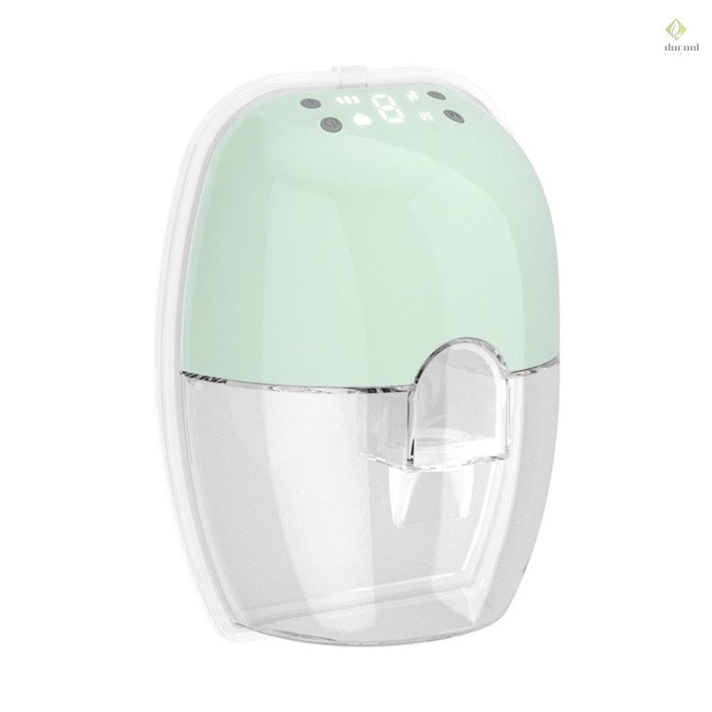 Hands Free Breast Pump Wearable Electric Breast Pump Lightweight with LED Display 2 Modes & 9 Suction Levels