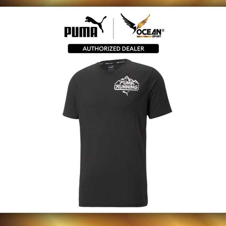 Puma Performance RUN Graphic SS Tee REC Q4 (Black) 52250101