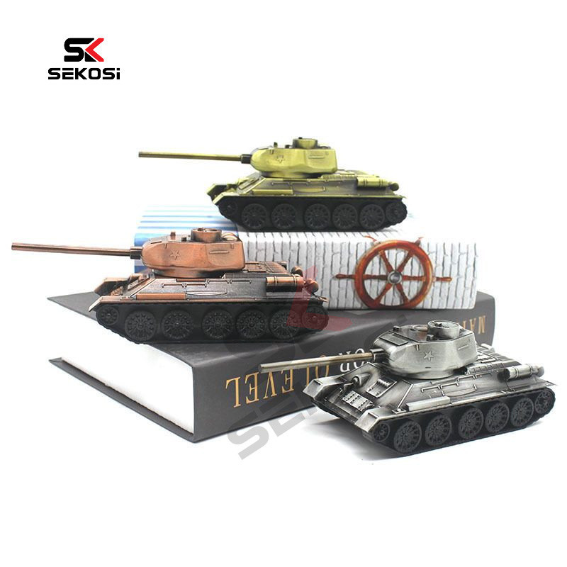 Sk Russia Ukraine T34 Tank Model Military Fan Decoration Souvenir Military Feature Gift 100%