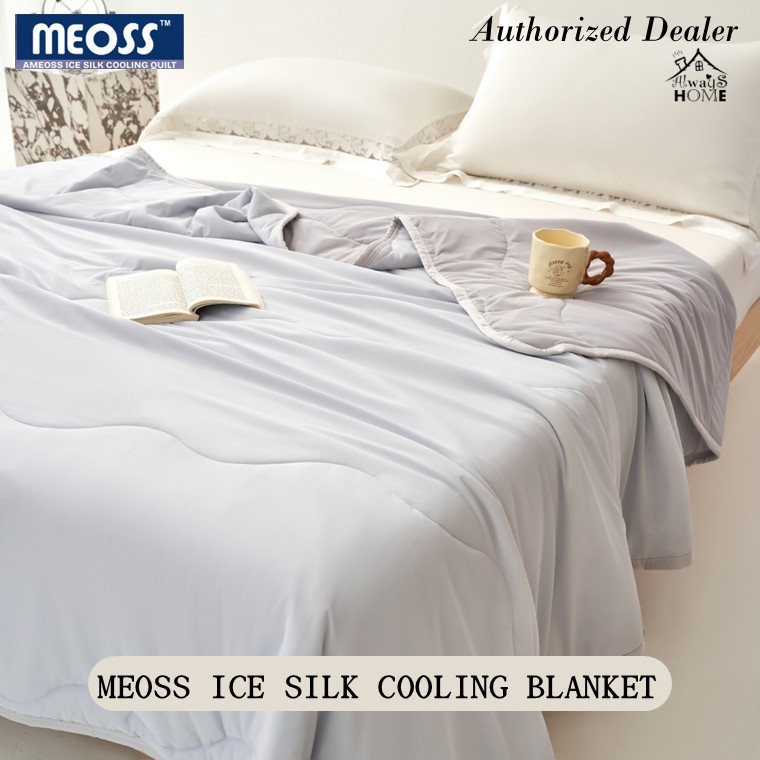 MEOSS ICE SILK COOLING BLANKET cool silk tech +| smooth blanket | double side summer quilt authorized dealer fr meoss