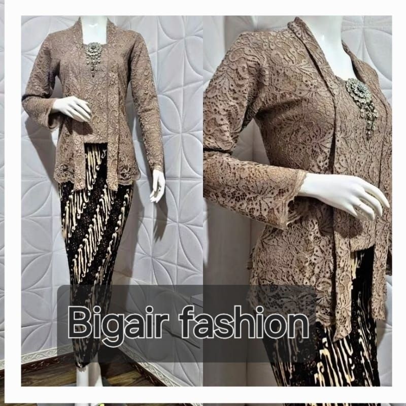 Premium Have BA>Modern Brocade New Kutu Kebaya/New Kutu/Invitation Kebaya/Graduation Kebaya/Modern Kebaya Durable Ver... - Image 4