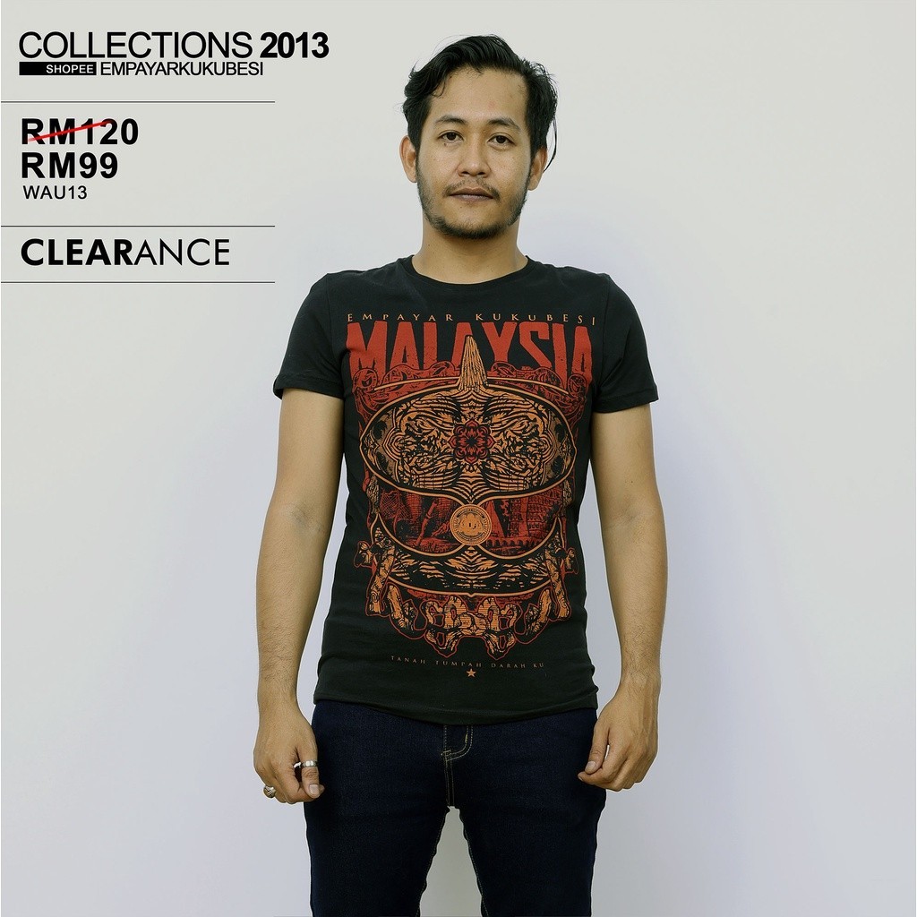 [kukubesi] Clearance Xs Wau Tshirt / Baju Microfiber Jersi / Jersey Sublimation / Tshirt Jersey